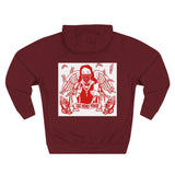Three-Panel Fleece Hoodie