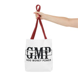 GMP "God Money Power" Graphic Tote Bag – Faith & Hustle Everyday Carry