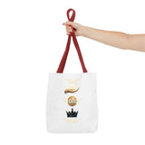 Inspirational 'God, Money, Power' Graphic Tote Bag
