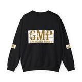 GMP "God Money Power" Crewneck Sweatshirt — Gold Logo Streetwear