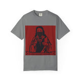 Jesus with Mask T-Shirt — "God Money Power" Graphic Tee