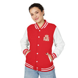 Letterman Jacket — 'Did I Just Say Power?' Retro Varsity Jacket