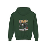 Youth Hoodie — GMP 'God Money Power' Eagle Graphic Pullover