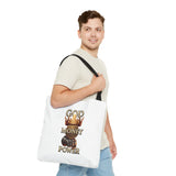 God Money Power Crown Tote Bag — Religious Inspirational Statement Tote