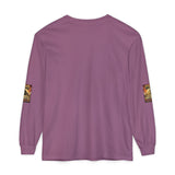 Long Sleeve T‑Shirt — "God Money Power" Pyramid Graphic