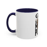 God Money Power-Coffee Mug — Skull Crown Gothic Accent Mug (11oz & 15oz)