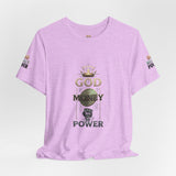 God Money Power T-Shirt — Bold Faith & Hustle Graphic Tee