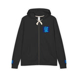 Hoodie — "GOD MONEY POWER" Graphic Full-Zip Hoodie