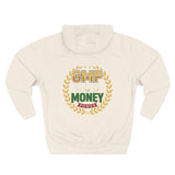 GMP God Money Power Hoodie — Retro Laurel Crest Graphic Hoodie