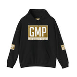GMP "God Money Power" Hoodie — Gold Logo Pullover