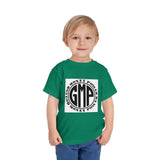 GMP Circle Logo Toddler Tee — "God Money Power" Graphic