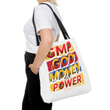 Tote Bag — GMP: God Money Power Bold Graphic Tote