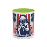 God, Money, Power Coffee Mug — Patriotic Street Art Accent Mug (11/15oz)
