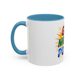 God Money Power Accent Coffee Mug — Inspirational Faith & Prosperity Gift (11/15oz)