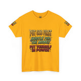 Inspirational Faith Tee — "Put God First, Hustle for the Money, Put Yourself in Power"