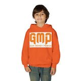 Youth Hoodie — GMP (God Money Power) Bold Orange Logo