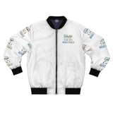 Bomber Jacket - 'Aim 4 God' Faith Graphic Men's Bomber Jacket (All-Over Print)