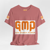 GMP "God Money Power" Graphic Tee — Bold Faith & Hustle Shirt
