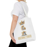 God Money Power Tote Bag — Inspirational Faith & Prosperity Canvas Tote