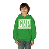 GMP Youth Hoodie — 'God Money Power' Green Logo Pullover