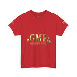 GMP "God Money Power" Tee - Gold Logo Graphic T-Shirt