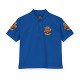 Kids' Halloween Pumpkin Polo - "God Money Power" Graphic