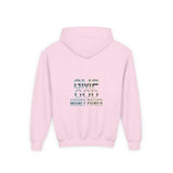 Youth Hoodie — GMP GOD Money Power Metallic Graphic Pullover