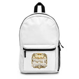 Backpack — "God Money Power" Gold Emblem Backpack
