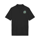God is My Power Polo Shirt — Faith-Based Graphic Performance Polo