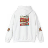 Hoodie — "Put GOD First, Hustle For The MONEY, Put Yourself In POWER" Inspirational Graphic Hoodie