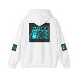 God, Money & Power Hoodie — Neon Retro Graphic Pullover