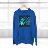 God Money Power Hoodie — Religious Statement Pullover with Bold Typography