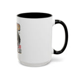 GMP ‘God Money Power’ Accent Coffee Mug - Bold Eagle Graphic 11/15oz