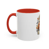 God Money Power- Pumpkin Coffee Mug — Halloween Accent Mug (11/15oz)