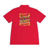 GMP God Money Power Graphic Polo Shirt – Retro Motivational Men's Sport Polo