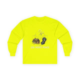 God Money Power Long Sleeve Tee — Inspirational Faith & Prosperity Graphic Shirt