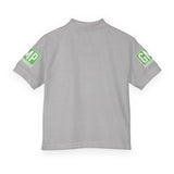 Youth Polo Shirt — GMP Green Logo Short-Sleeve Jersey