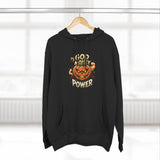 Pumpkin Power Hoodie — 'God Money Power' Halloween Graphic Hoodie