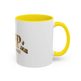 God Money Power (GMP) Accent Coffee Mug — Inspirational Religious Coffee Cup