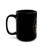 GMP GOD Money Power Black Coffee Mug — 11oz & 15oz