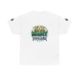 God Money Power Graphic Tee