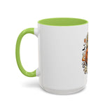 God Money Power- Pumpkin Coffee Mug — Halloween Accent Mug (11/15oz)