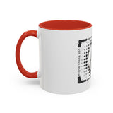 God Money Power Accent Coffee Mug – Bold Streetwear Religious Graphic (11/15oz)