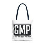 GMP Tote Bag — God Money Power Bold Logo Canvas Tote