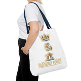 God Money Power Tote Bag — Inspirational Faith & Prosperity Canvas Tote