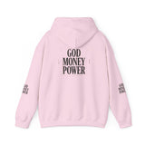 God Money Power Hoodie — Minimalist Faith & Ambition Pullover