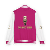 GMF Letterman Jacket — "God • Money • Power" Varsity Jacket