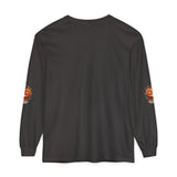 Halloween Pumpkin Jack-O'- “God Money Power” Lantern Long Sleeve Tee