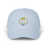 Dad Cap — 'GMP Good Vibes' Embroidered White Baseball Hat