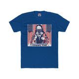 Patriotic Bandana Skull Tee – "Made America Stronger" Graphic T-Shirt